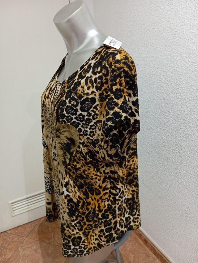 Camiseta leopardo | Talla M