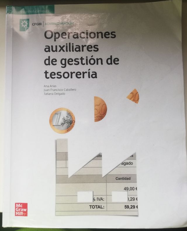 Operaciones auxiliares de gestión de tesorería