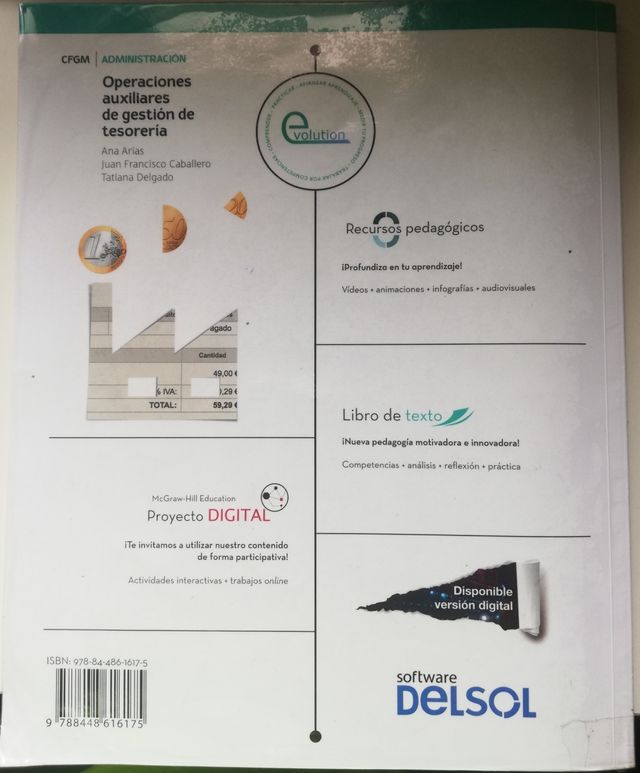 Operaciones auxiliares de gestión de tesorería