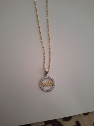 Collar D&G dorado y plateado
