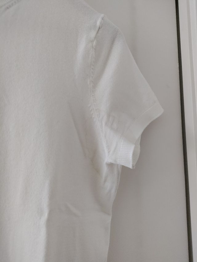 Camiseta blanca Zara talla S