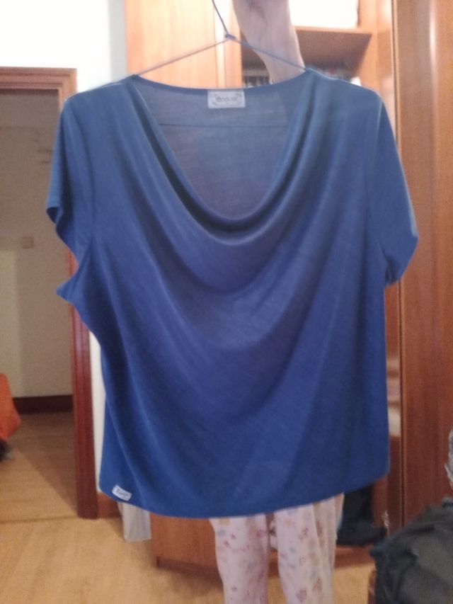 Camisa azul - Talla L