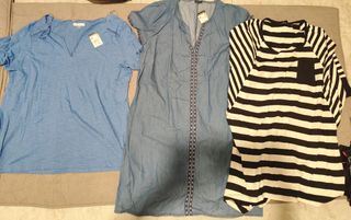 Vaqueros, peto y dos chaquetas 