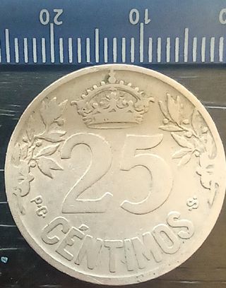 25 Céntimos España 1925