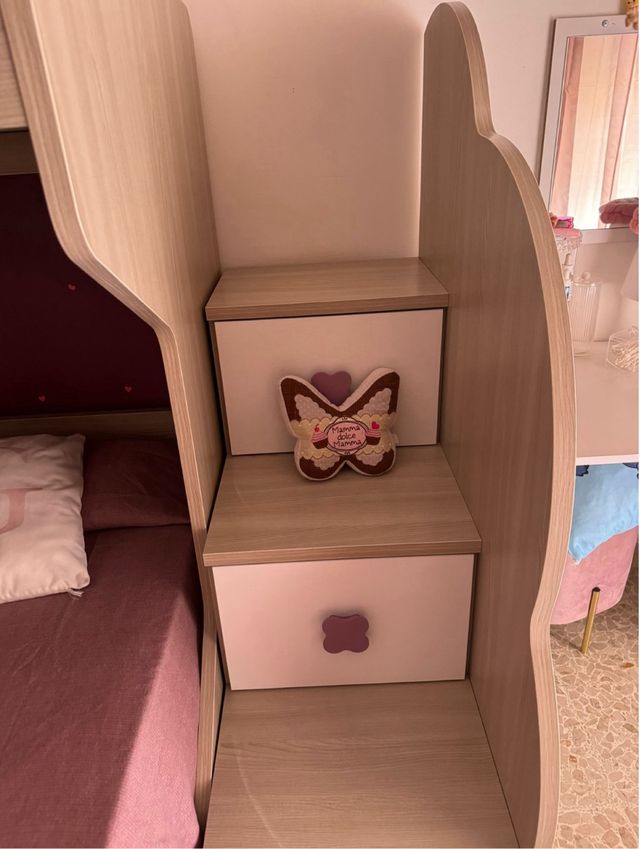 Cameretta bimbi: 3 lettini