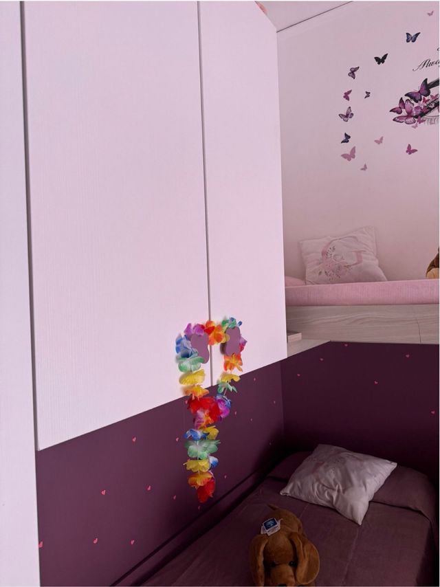 Cameretta bimbi: 3 lettini