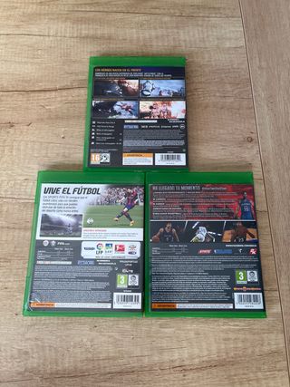 3 Juegos Xbox One: FIFA 15, NBA 2K15, Star Wars 