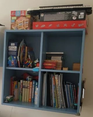 Estantería infantil Ikea azul