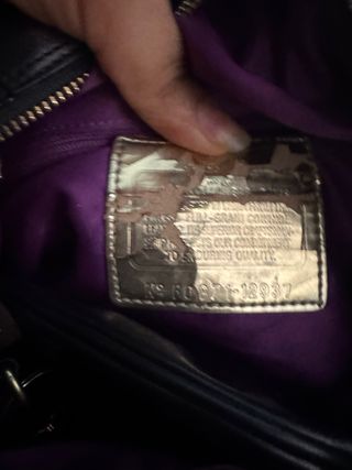 Bolso Coach vintage negro