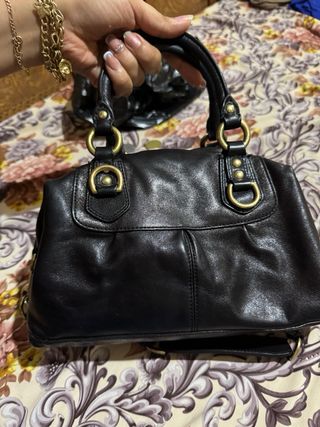 Bolso Coach vintage negro