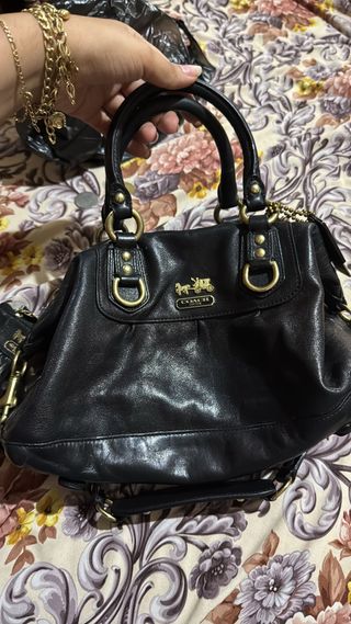 Bolso Coach vintage negro
