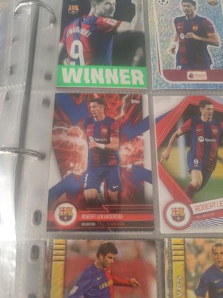 Cromos Lewandowski - Barça