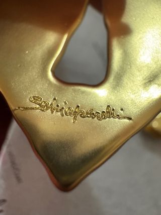 Schiaparelli - Pendientes dorados