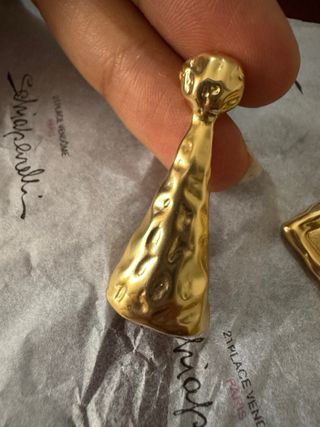 Schiaparelli - Pendientes dorados
