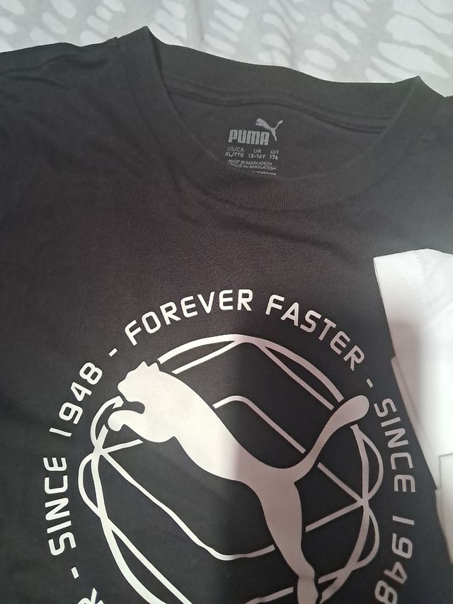 2 Camisetas Puma Forever Faster