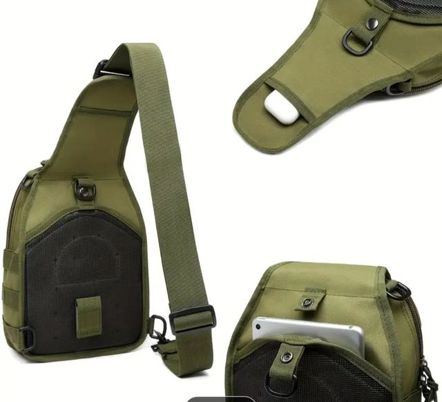 Bandolera táctica negra