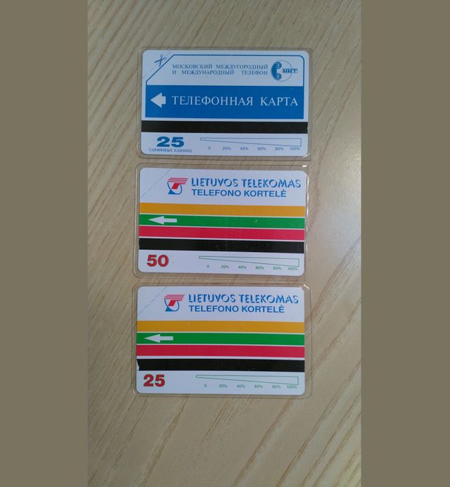 Carte TELEFONICHE INTERNAZIONALI RUSSIA LITUANIA