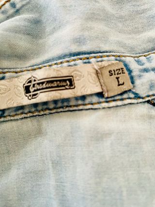Camisa vaquera Stradivarius L