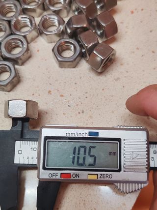 Tuercas acero inoxidable