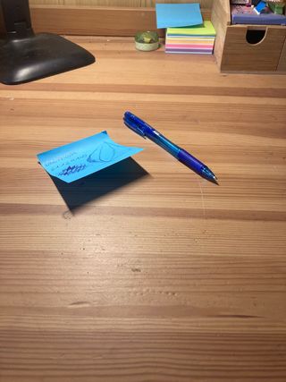 Bolígrafo Bic Cristal azul