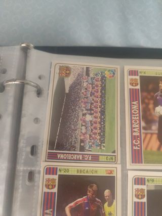 Cromos FC Barcelona 90s
