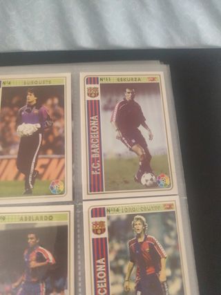Cromos FC Barcelona 90s