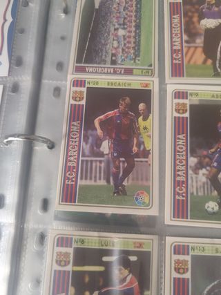 Cromos FC Barcelona 90s