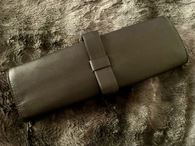 Estuche de viaje Piaget de piel reloj colección