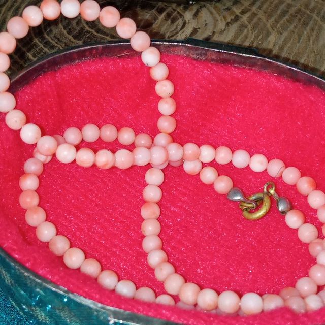 Collana Antica Corallo Rosa - Misú