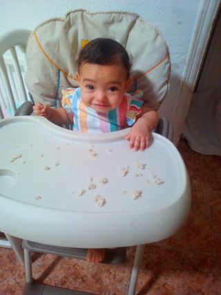 Silla trona bebé