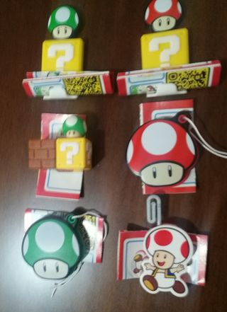 Kinder joy super mario 2025 lotto funghetto 6pz