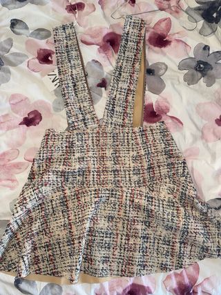 Vestido pichi Zara multicolor M