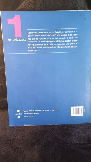 Matemàtiques. 1 Batxillerat. Construïm