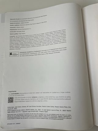 Matemáticas aplicadas a las Ciencias Sociales I.