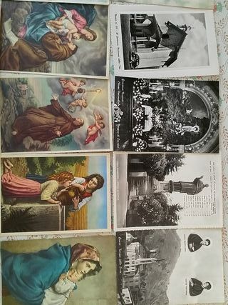 34 Cartoline Sacre Antiche ANNI 1950-1970