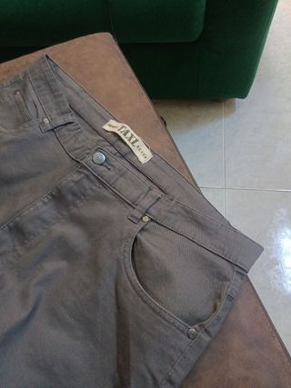 Pantaloni Cotone Marroni