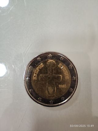 Moneda 2€ Chipre 2003