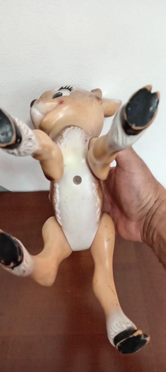 Bambi Disney vintage grande Ledraplastic 