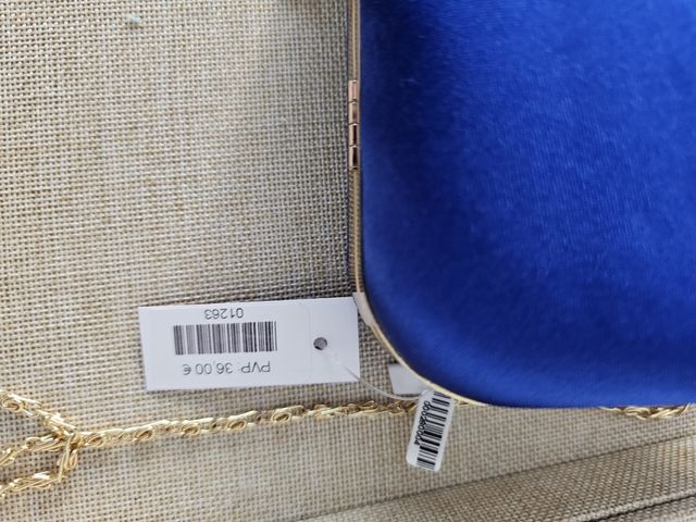 Bolso clutch azul marino fiesta nuevo