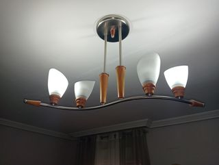 Lampara 4 focos - Moderna