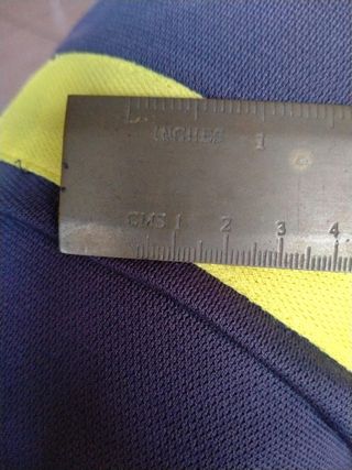 Righello in ottone antico