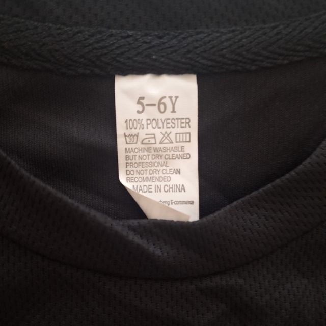 Maglietta nera Trussardi bimbo 5-6 anni