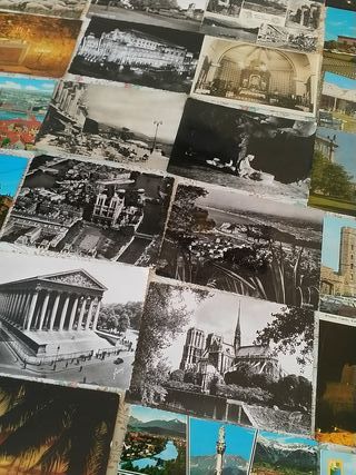 56 cartoline PAESAGGISTICHE ESTERO ANNI 1952-1979