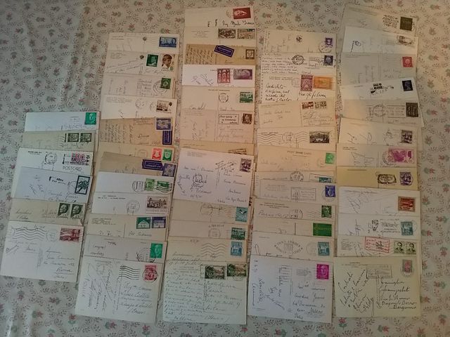 56 cartoline PAESAGGISTICHE ESTERO ANNI 1952-1979