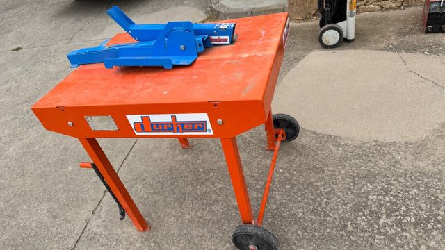 Mesa tronzadora madera durher