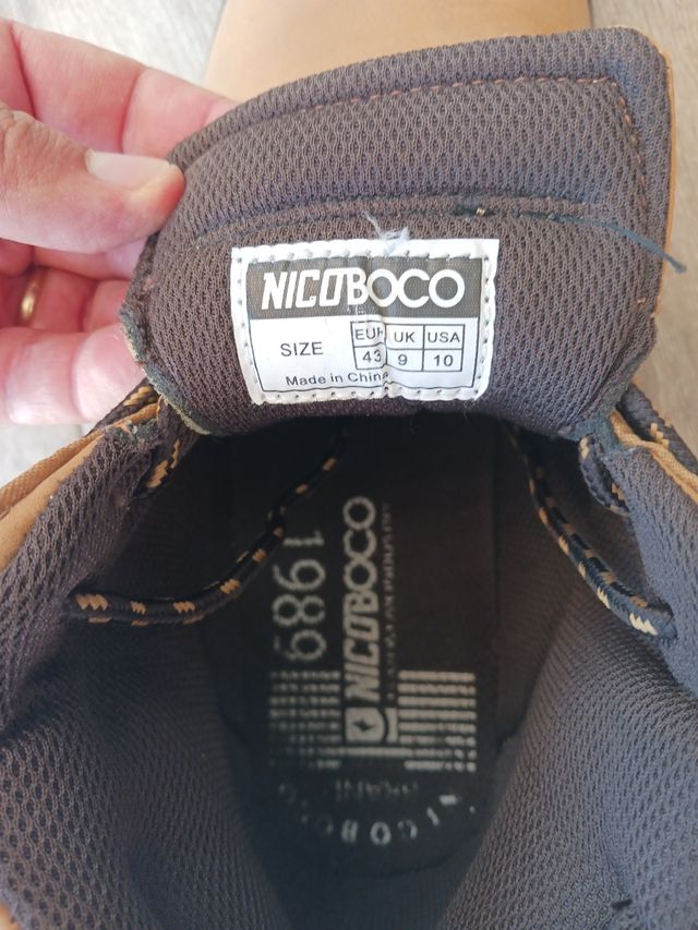 Botas NicoBoco marrón nº 43