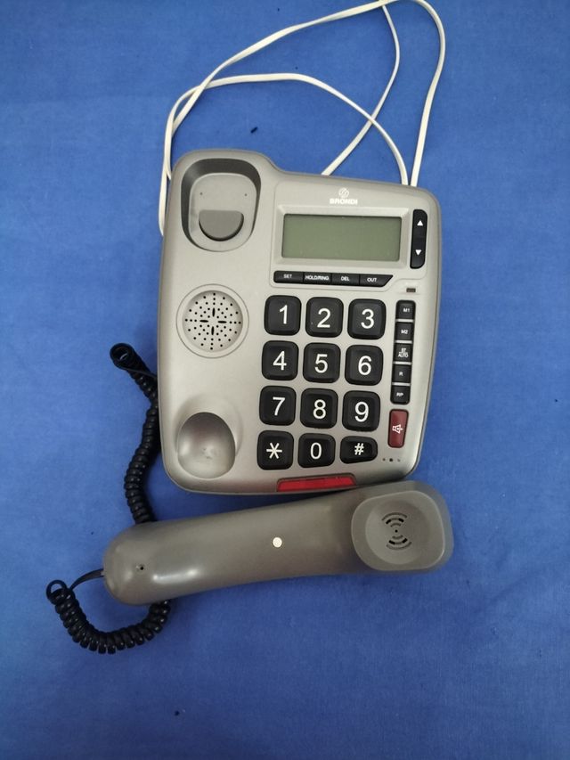 Telefono fisso Brondi grigio
