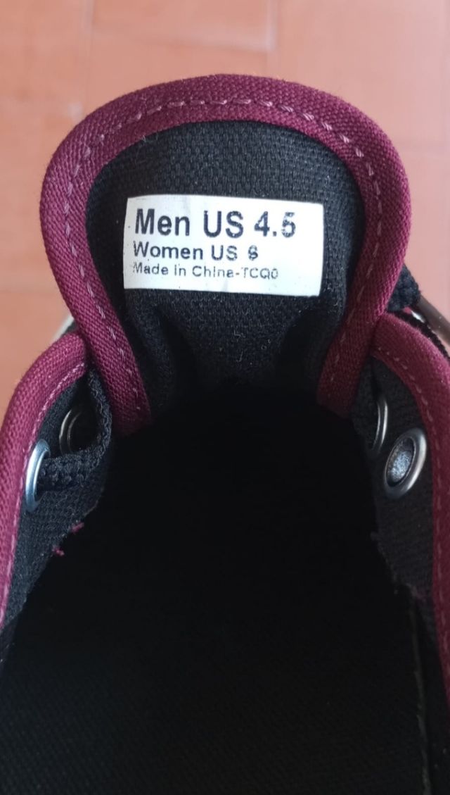 Zapatillas Vans granate