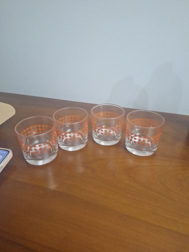 Vasos de chupito vintage - 4 pzas