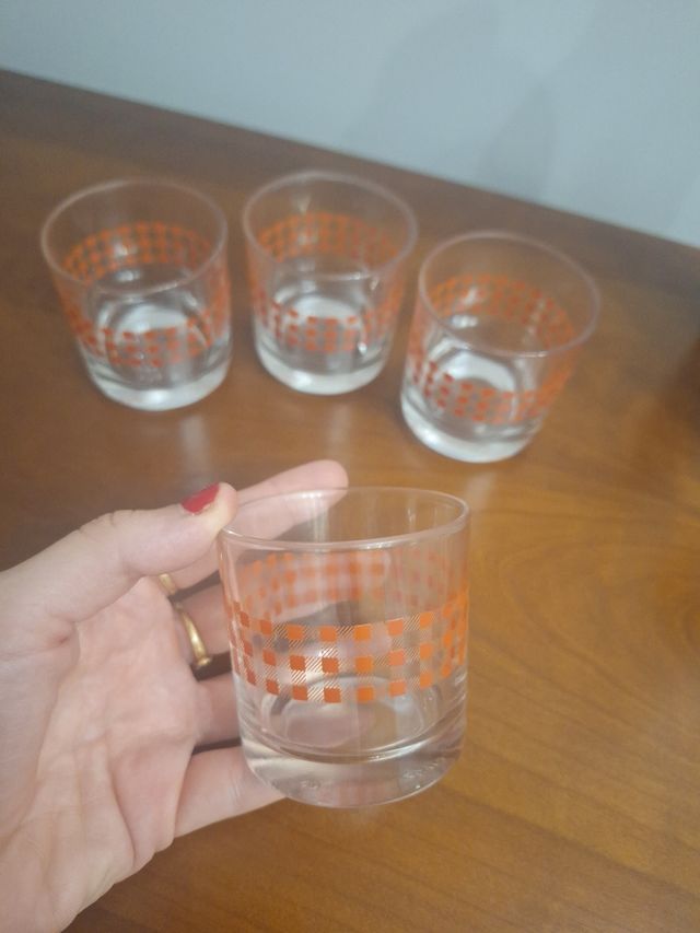 Vasos de chupito vintage - 4 pzas